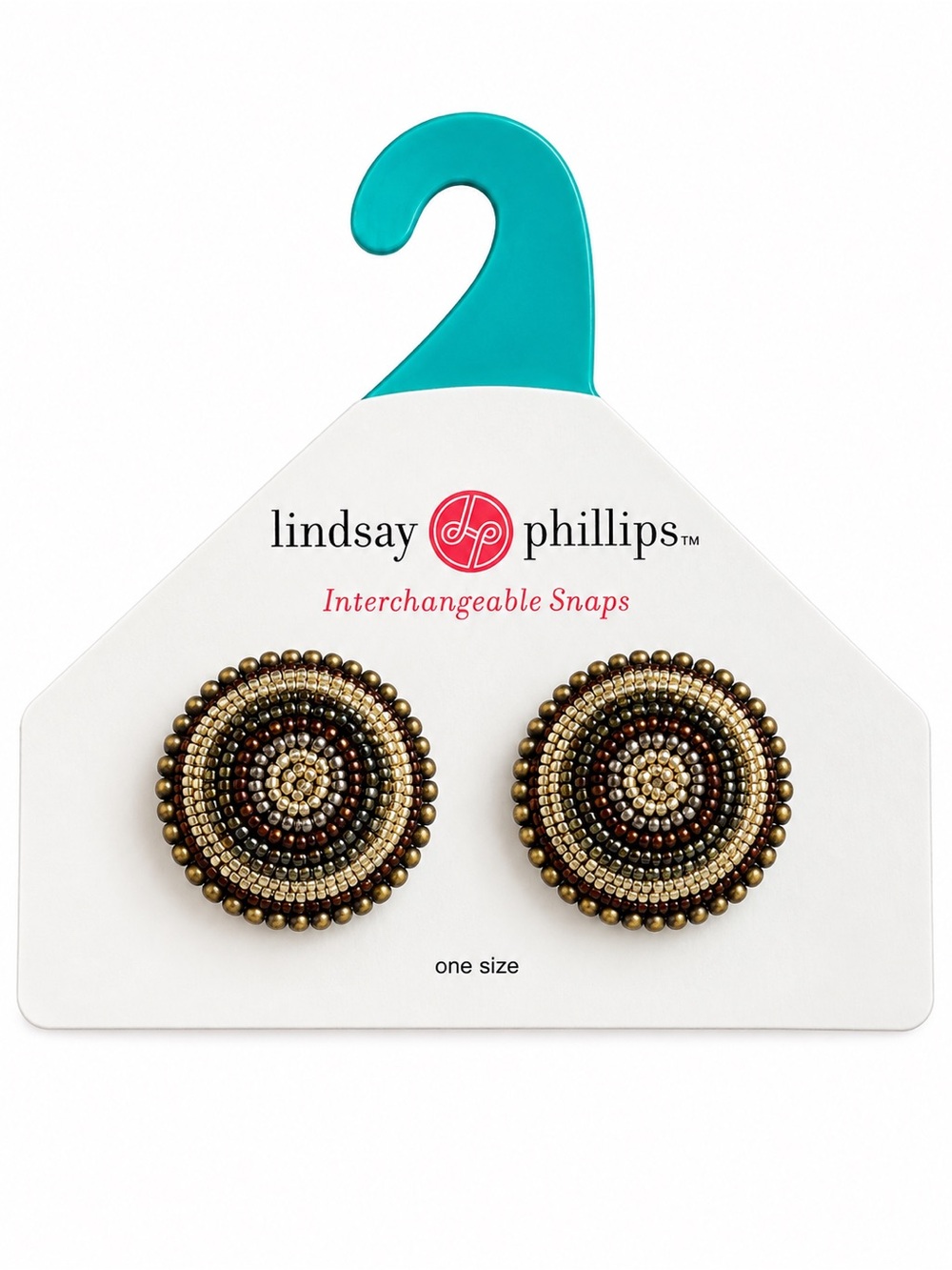 NWT Lindsay Phillips Beaded Lindley Interchangeable Shoe Snaps